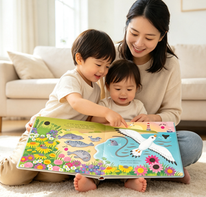 Livre sonore interactif sur le thème de la mer pour tout-petits, avec fonction de presser et de jouer, sons d'<span class=keywords><strong>animaux</strong></span> marins, couverture rigide, reliure parfaite, plastification - Product Image 4