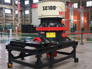 Xi lanh đơn thủy lực Máy Nghiền hình nón SC loạt loại mới cho đá quặng mỏ năng lượng thiết bị khoáng <span class=keywords><strong>s</strong></span>ản PLC bơm động cơ/động cơ - Product Image 5