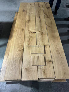 Tablón de alta calidad Roble Blanco Europeo Multicapa Madera dura sólida Roble blanco natural Pisos de madera de ingeniería - Product Image 6