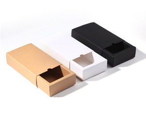 Caja de regalo de Kraft impreso personalizado diapositiva del cajón de Kraft bolsas de té caja de embalaje de papel - Product Image 2