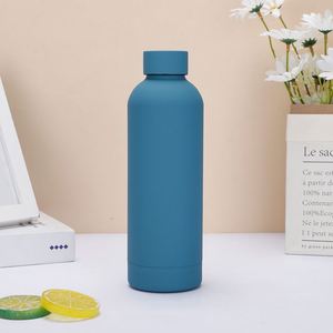 Large Capacity Stainless Steel Vacuum <b>Thermos</b> <b>Bottle</b> Small Mouth Outdoor Sports Insulated Cold Drink Container - Product Image 4