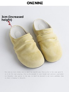 Nouvelles <span class=keywords><strong>mules</strong></span> <span class=keywords><strong>Birkenstock</strong></span> jaunes printemps-été pour <span class=keywords><strong>femme</strong></span>, à bout fermé, style 2026, avec semelle compensée en PU - Product Image 4