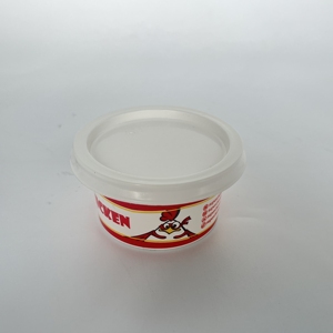 Coppette Monouso Personalizzate in PP per Salse con Coperchio 100ml/3oz/75g per Bevande, Insalate, Dessert e <span class=keywords><strong>Yogurt</strong></span> - Product Image 1