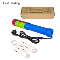 Chauffe-inducteur sans flamme 1400W à faible impact pour la réparation et l'assemblage mécanique, avec mallette de transport rigide – Idéal pour les distributeurs