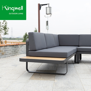 <span class=keywords><strong>Canapé</strong></span> en aluminium moderne et élégant, <span class=keywords><strong>canapé</strong></span> de jardin en <span class=keywords><strong>mousse</strong></span> à séchage rapide, ensemble de meubles de jardin, <span class=keywords><strong>canapé</strong></span> de patio KW1331, 4 places, imperméable, résistant aux UV - Product Image 2