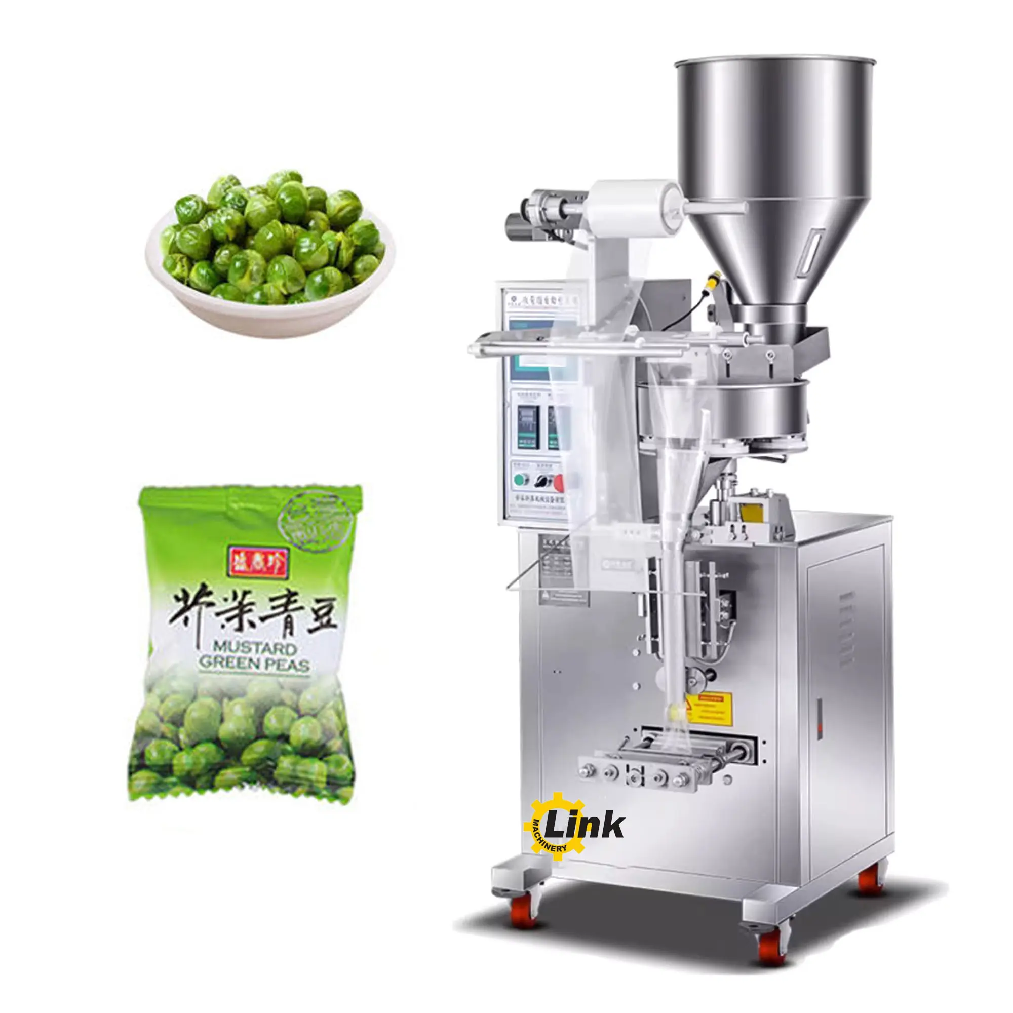 Hot Sale Popular Automatic Vertical Automatic Sachet Green Beans Coffee Beans Peanut Seed Pouch Packing Machine