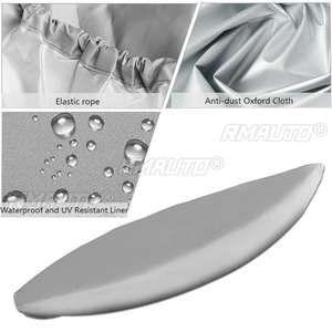 Funda Universal para Kayak de 2.5m-5.5m, Impermeable, Resistente a los Rayos UV y al Polvo, Funda de Almacenamiento para Canoa, Funda Protectora para Kayak - Product Image 2