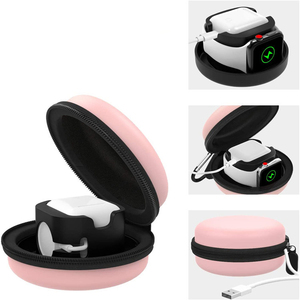 Tùy chỉnh di động Eva trường hợp khó khăn cho Samsung Galaxy watch4 & Apple xem không thấm nước thông minh đồng hồ sạc đứng & Mang trường hợp - Product Image 4