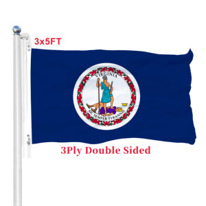Drapeaux de l'État du <span class=keywords><strong>Tennessee</strong></span> 3x5, drapeau américain de l'État des États-Unis, bannière résistante pour l'extérieur, personnalisée, avec 2 œillets - Product Image 5