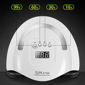 PROMOTION prix bon marché haute puissance 180W SUN X7 MAX lampe à ongles sèche gel <span class=keywords><strong>machine</strong></span> à polymériser - Product Image 4
