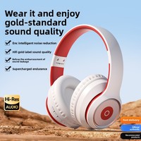 Casque de jeu JL ENC à réduction de bruit, faible latence, basses profondes, BT 5.4, étanche IPX4, autonomie de 10 à 15 heures, Type-C, circum-auriculaire