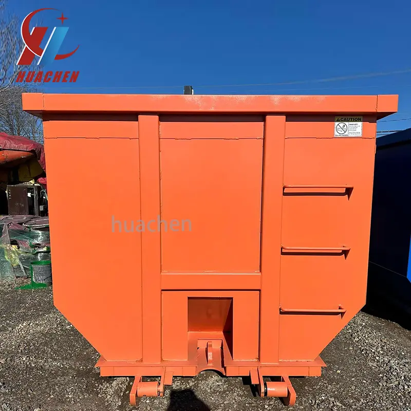 Nhà Máy bán hàng trực tiếp Stackable phế liệu kim loại roll off dumpster tái chế móc Lift bin