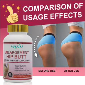 Capsule per l'Ingrandimento di Fianchi e Glutei in 3 Giorni con Collagene per Rassodare - Integratori di Bellezza Vegani e Senza Glutine (60 Capsule) - Product Image 4