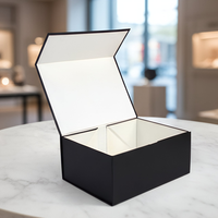 Boîte en papier pliable pour vêtements rigides personnalisés Boîtes en carton imprimées de cadeaux de parfum Emballage plat magnétique Emballage cosmétique