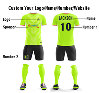 Vêtements de sport personnalisés à manches courtes pour hommes, uniformes d'équipe pour jeunes, nouveaux maillots de football rétro