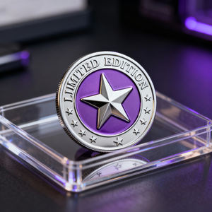 Kişiselleştirilmiş özel tasarım Metal yuvarlak meydan sikke 3D Metal alaşım boş altın oyuk hatıra süblimasyon Challenger sikke - Product Image 4