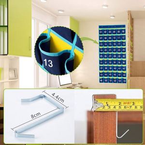 Organizador Colgante de Pared o Puerta con Bolsillos Numerados para Teléfonos Celulares (30 Bolsillos) - Product Image 5