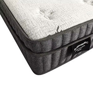 Colchón Homerich Duradero con Cubierta Euro Top Ignífuga, de Látex y <span class=keywords><strong>Espuma</strong></span> Viscoelástica, Tamaño Queen/King, Enrollable, con Resortes Ensacados, Ecológico, para Dormitorio - Product Image 6