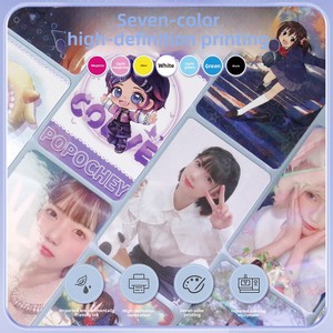 Cartes miniatures Chenmo de 10 mm d'épaisseur à coins arrondis - Personnalisables, haute définition, auto-imprimées, objets de collection d'idols d'<span class=keywords><strong>anime</strong></span> en provenance de Chine - Product Image 3