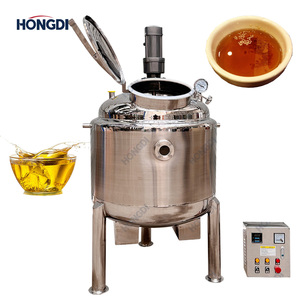 HONGDI Lab Agitator Gear High Temperature High Pressure AC Motor SUS304 Stainless Steel 200L-5000L Capacity Chemical Automatic - Product Image 2