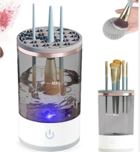 Cepillo de Maquillaje Huyo 0728 con Función de Limpieza Multivelocidad, Limpieza Profunda de Cerdas, para Uso Comercial y Doméstico, Enchufe Europeo - Product Image 1