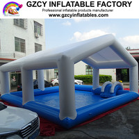 Piscine extérieure et intérieure, piscine gonflable avec tente
