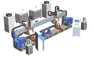 Công nghiệp <span class=keywords><strong>Robot</strong></span> cánh tay Ốp máy 6000 Wát laser với <span class=keywords><strong>6</strong></span> trục cho kim loại raycus thương hiệu nguồn Laser - Product Image 6