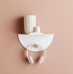 Home Living Room Nordic Metal Round Clouds <strong>Wall</strong> Shelf <strong>Racks</strong> Decor - Product Image 3