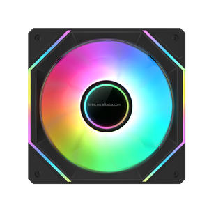 SUPCOOLCPU Prismfan Arbcase 쿨러, 4 핀 3 핀 PWM 저소음 컴퓨터 냉각 fandwits-fdb 베어링 포함 5 PRO120 mm 흰색 플라스틱 - Product Image 2