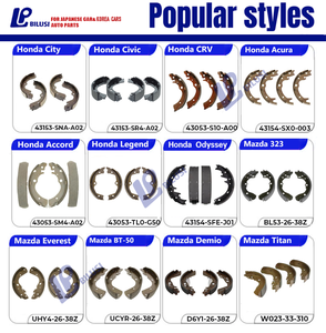 Bilusi New Condition Auto Parts Kit Zapata de freno 04047-26070 04495-25120 04495-26050 para Toyota Dyna Hilux 4Runner Haice - Product Image 2