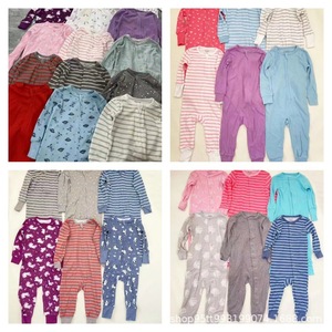 Commerce extérieur transfrontalier Combinaisons pour bébés Pyjamas tricotés à manches longues Combinaisons rampantes qui ne couvrent pas les pieds Divers Vente en gros - Product Image 2