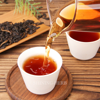 Thé Pu-erh cru de Bulang Mountain, vieilli 6 ans, en vrac, provenant d'arbres anciens, emballage en petites séries, personnalisable, thé Pu-erh cuit