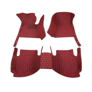 <span class=keywords><strong>Tapis</strong></span> de <span class=keywords><strong>sol</strong></span> de voiture 3 pièces en cuir PU personnalisé respectueux de l'environnement, toutes saisons, 5mm d'épaisseur, coupe - Product Image 1
