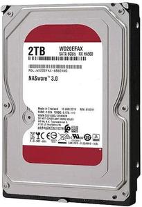 ฮาร์ดไดรฟ์ WD20EFAX 2TB NAS ขนาด 3.5 นิ้ว แบบ SATA 6Gb/s ความเร็ว 5400 รอบต่อนาที แคช 64MB สำหรับเซิร์ฟเวอร์ - Product Image 1
