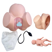 Maniquí de Entrenamiento Obstétrico para Parto Vaginal Normal con Proceso Completo
