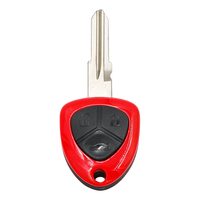 Avec Logo Télécommande de Clé de Voiture 3 Boutons FOB pour Ferrari 458 Italia FF California 599 GTB 2007-2014