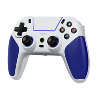 Manette de jeu sans fil Honcam BT avec gyroscope, boutons arrière remappables, joystick à effet Hall, déclencheur et éclairage RGB pour PS5 et tous les jeux