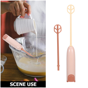 เครื่องตีฟองนมมัทฉะแบบมือถือ ใช้แบตเตอรี่ สำหรับกาแฟ ไข่ และมัทฉะ - Product Image 1