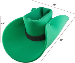 Sombrero de Vaquero Gigante de Espuma, Sombrero de Vaquero Extra Grande, Sombreros Divertidos y Extravagantes para Adultos - Product Image 5