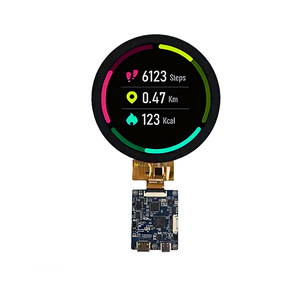 מסך מגע עגול IPS בגודל 3.4 אינץ' ברזולוציית 800x800 עם ממשק MIPI, כולל לוח <span class=keywords><strong>HDMI</strong></span>, מודול תצוגת LCD מסוג TFT לבית חכם - Product Image 3