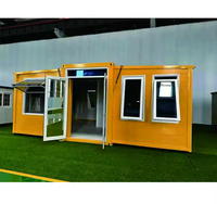 Maison pliable préfabriquée de haute qualité | Solution d'habitation hors réseau à énergie solaire
