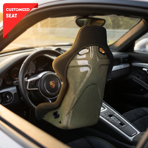Siège baquet de course en tissu Kevlar SSCUS Elite Apex |   Siège complet en coque |   Modèle APEX-KEV |   Fabriqué en Malaisie, qualité d'exportation - Product Image 1