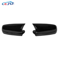 Cubiertas de Espejo Retrovisor para Coche Estilo M con Apariencia de Carbono ABS para Volkswagen City Golf Town MK3.5 MK4 A4 R32 GTI Bora Jetta 1998-2005