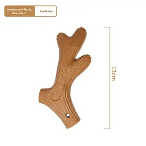 Toptan Doğal Çam Kauçuk Köpek Çiğneme Oyuncağı, Aşınmaya Dayanıklı, Isırmaya Dayanıklı, Ağız Kokusunu Gidermek İçin Diş Taşıma Çubuğu - Product Image 6