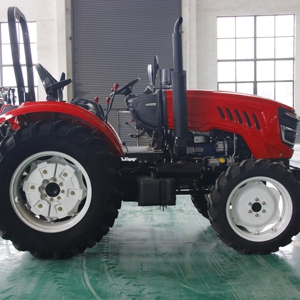 <b>Red</b> 4WD Small Wheel Tractor with Gear Drive Engine for Farm Use - Product Image 5