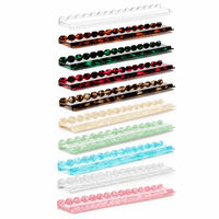 Support magnétique de luxe en acrylique de haute qualité pour Mahjong - Lot de 4 - Édition améliorée - Compatible avec tous les jeux de Mahjong américains