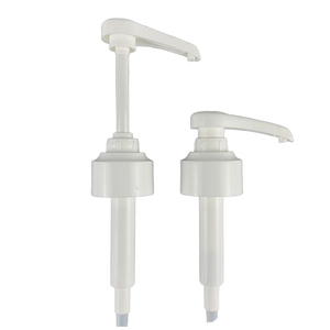33/410 Food Grade Plastic Dispenser Hand Sugar Sauce <b>Pump</b> Plastic Output PP Jam Syrup <b>Pump</b> - Product Image 2