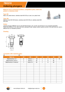 Goupille d'indexage de précision pour gabarits, dispositifs de fixation et équipements d'automatisation - Product Image 4