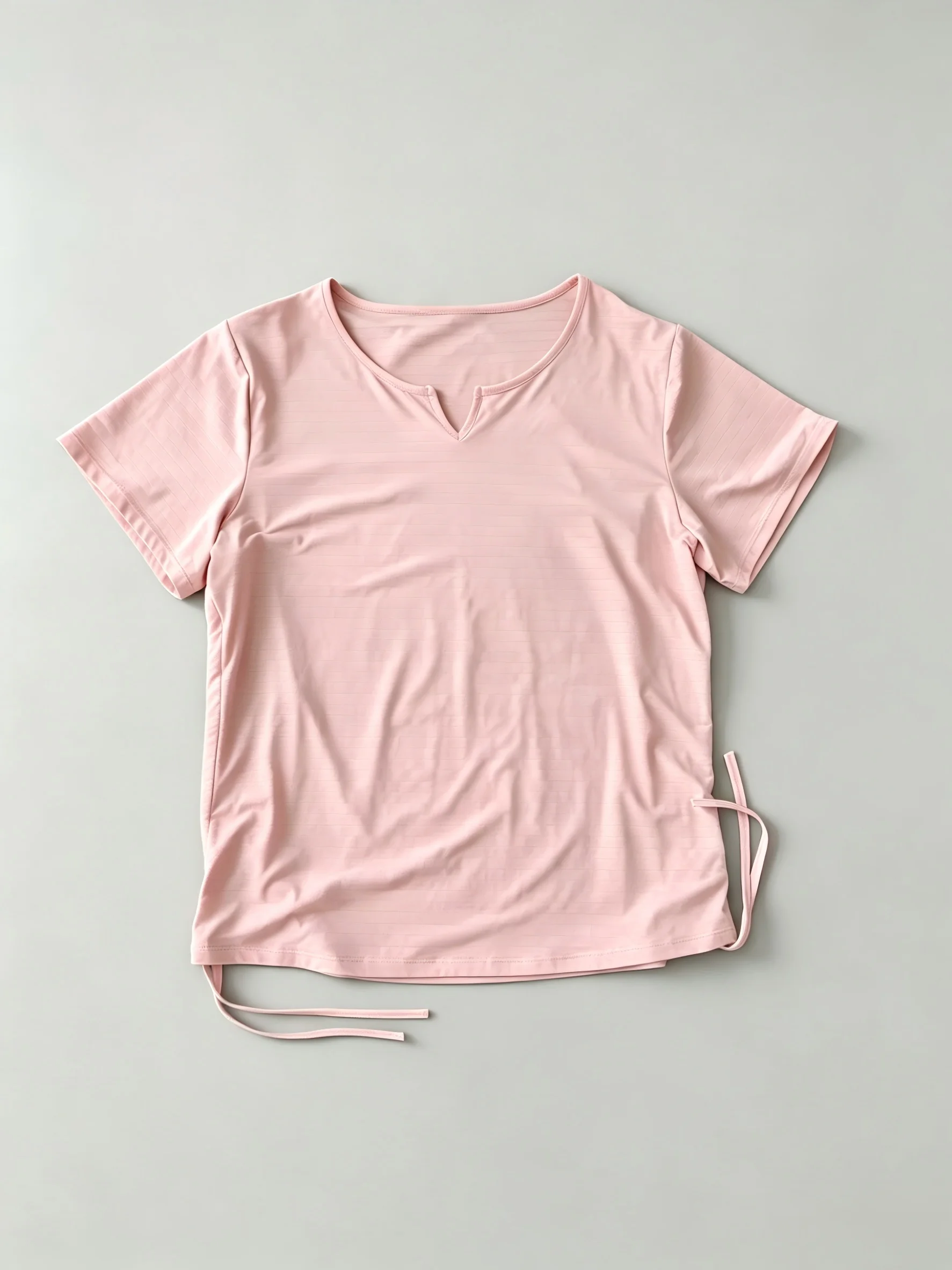 Women Curved Hem Short Sleeve Yoga Top, High Elastic Quick Dry Breathable Plus Size Fitness Sport Tee