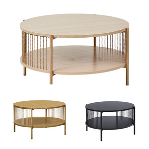 Nordic style light luxury coffee <b>table</b>, <b>small</b> apartment living room <b>side</b> <b>table</b>, sofa <b>side</b> wrought iron <b>small</b> <b>round</b> <b>table</b>, - Product Image 2